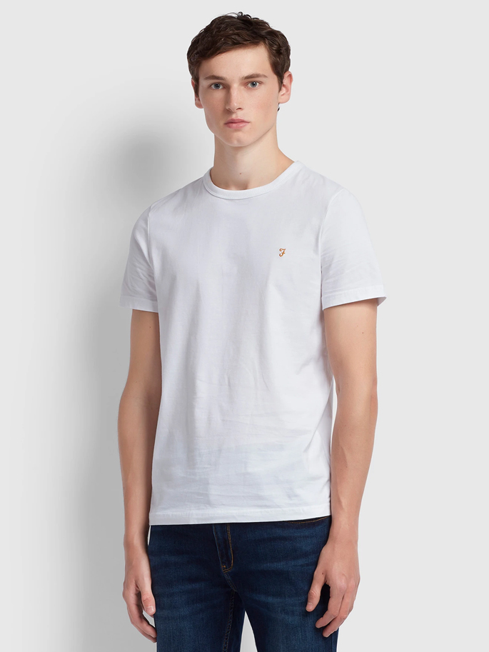 Farah Short Sleeved Dennis Logo Tee