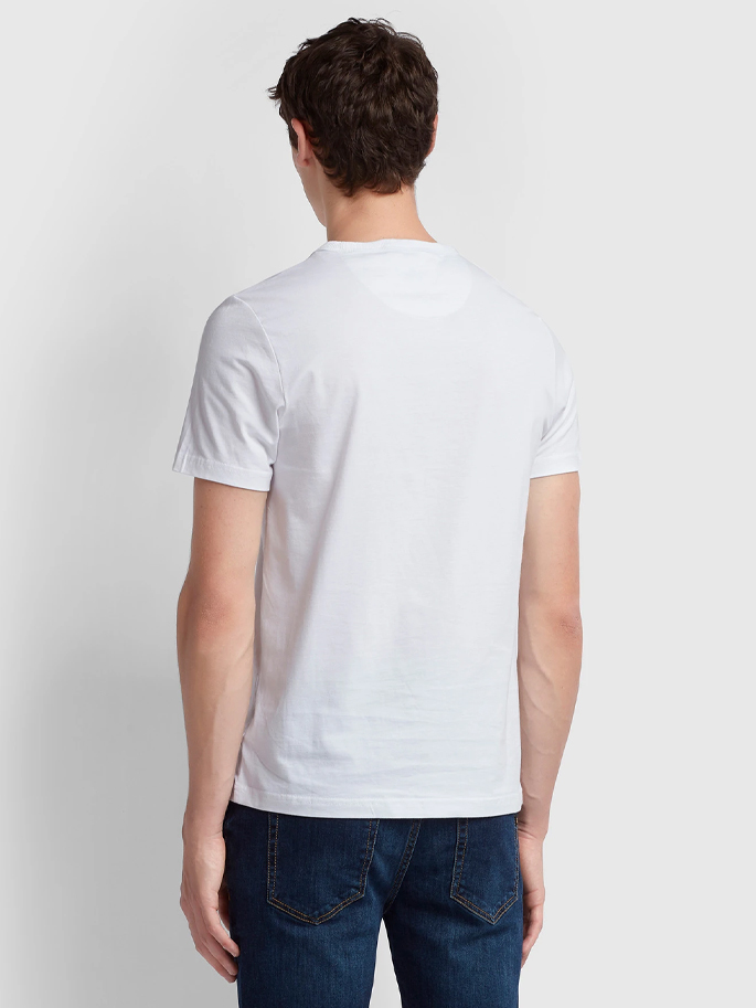 Farah Short Sleeved Dennis Logo Tee