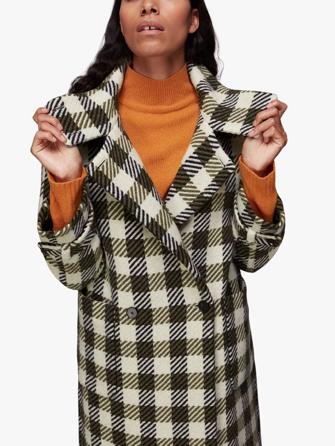 Whistles clearance check coat