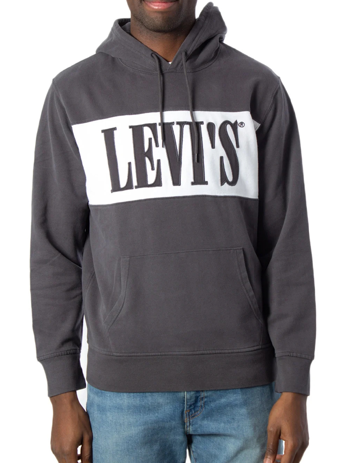 levis box logo hoodie