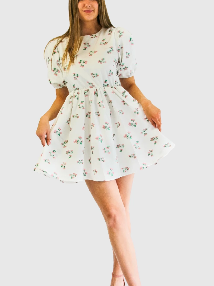 Sister Jane Flower Mail Mini Dress